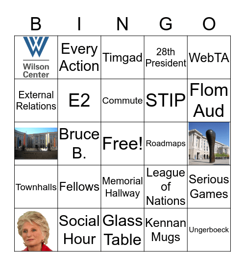 Wilson Bingo Card