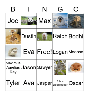 FRIDAY BINGO FUN Bingo Card