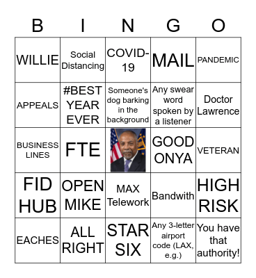 B-I-N-G-OFO Bingo Card
