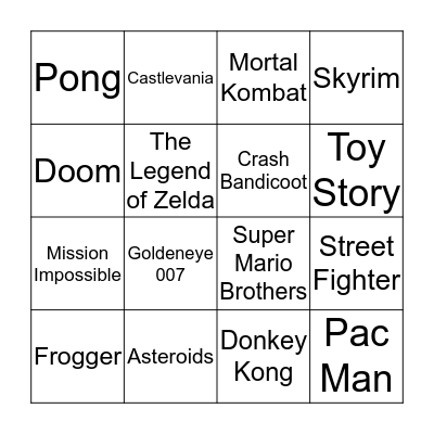 Total-Quiz.com Presents Radio Bingo: Coverall Bingo Card