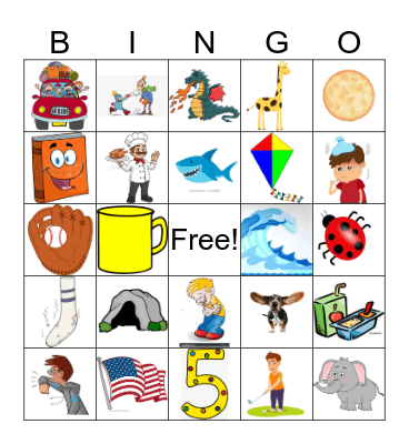 F,V,K,G Bingo! Bingo Card