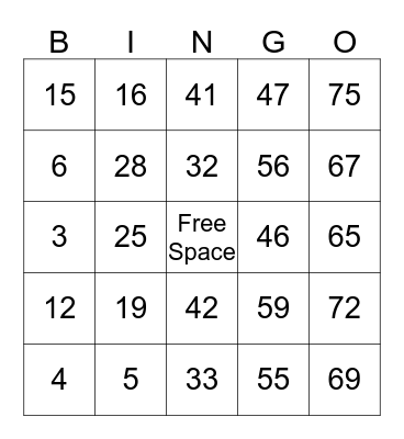 Quarantine Bingo-Family Edition Bingo Card