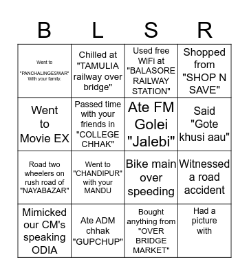 Have you ever ....?? Bingo Card