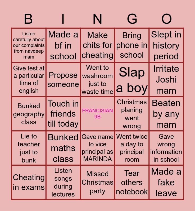 mandatory-bingo-card