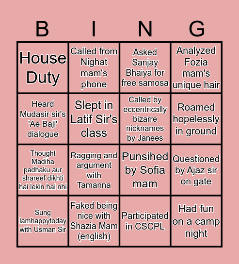 🌸 CITIYAN'S 🌸 Bingo Card