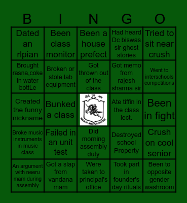 Rlps❤ Bingo Card