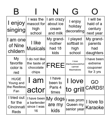 ALLTRADE BINGO Card