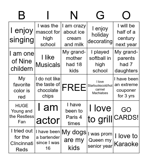 ALLTRADE BINGO Card