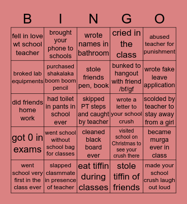 say bingo Card