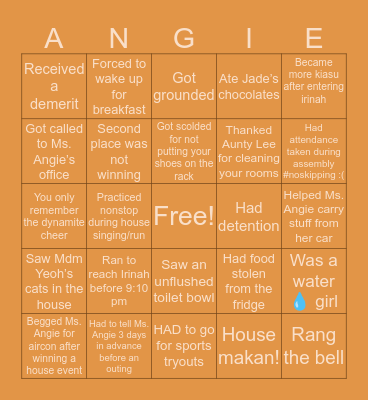 🐉IRINAH DYNAMITES🐉 Bingo Card