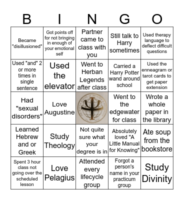 Seattle School Bingo Card