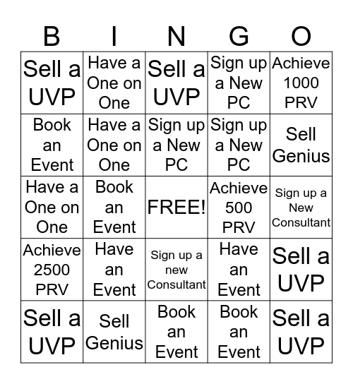Grow your Business Bingo!!! Bingo Card