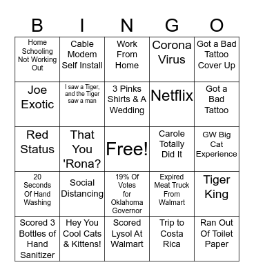 Succeeding In Sales With Social Distancing Bingo Card