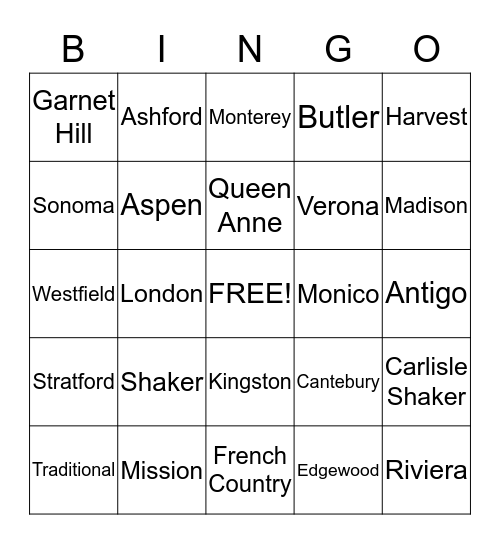 HopeWood Bingo Card