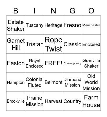 HopeWood Bingo Card