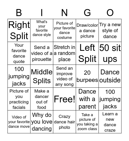 IDTPG Bingo Card