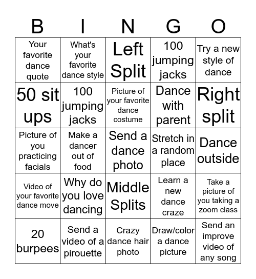 IDTPG Bingo Card