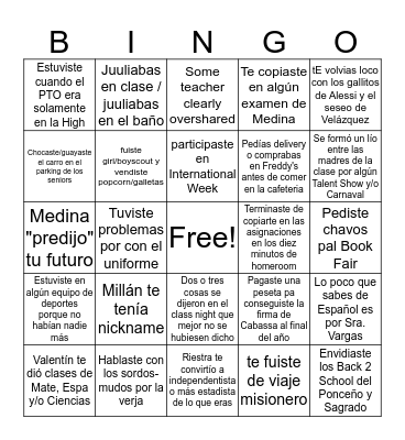cari tu PAPI Bingo Card
