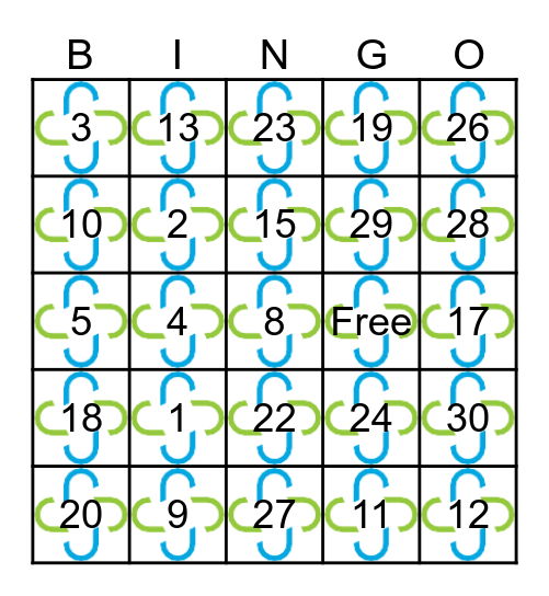 NPC New Lead Bingo Card