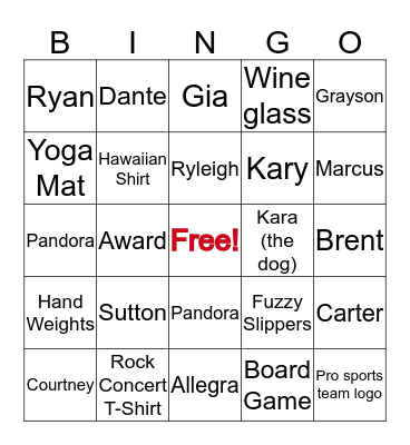 Video Conference Call Bingo Card