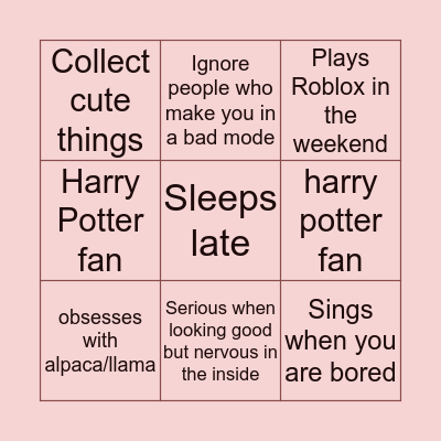 @cik_piasofea Bingo Card