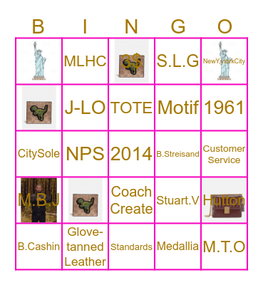 COACH Bingo! Bingo Card