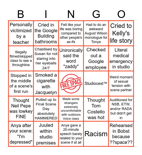 Atlantic Xtra Hot Bingo Card