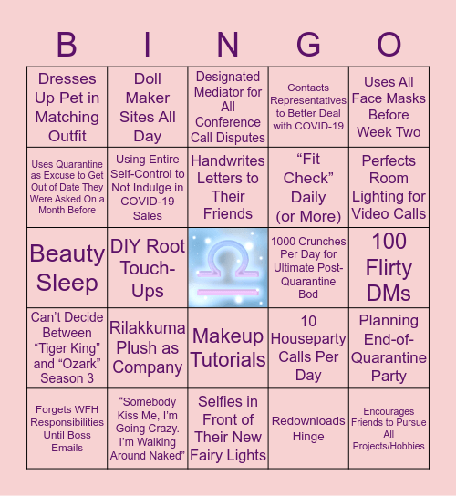 Server Bingo! Covid Addition! ;-) : r/KitchenConfidential