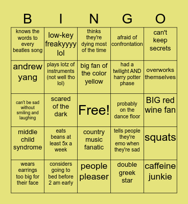 breana bingo Card