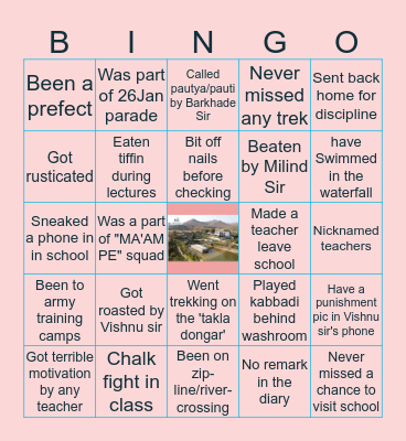 AWS BINGO Card