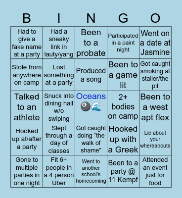 STONY BROOK HBCU REMIX😂‼️ Bingo Card