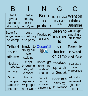 STONY BROOK HBCU REMIX😂‼️ Bingo Card