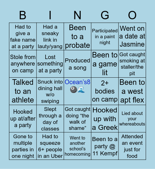 STONY BROOK HBCU REMIX😂‼️ Bingo Card