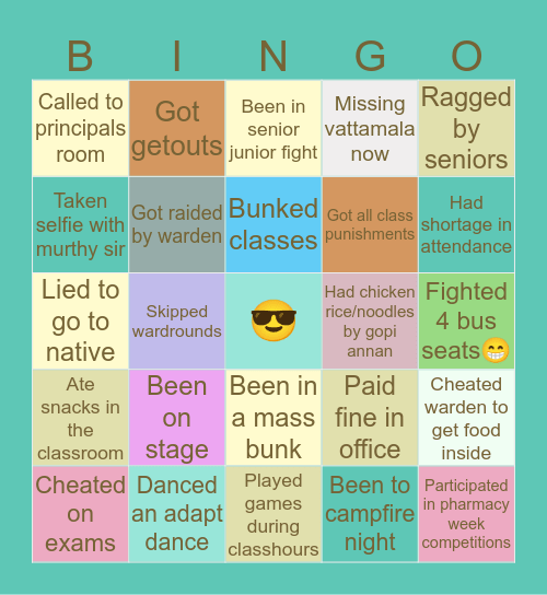 JKKNCP Have you ever ? Bingo Card