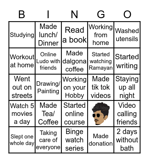 #ThatGoanGuy Bingo Card