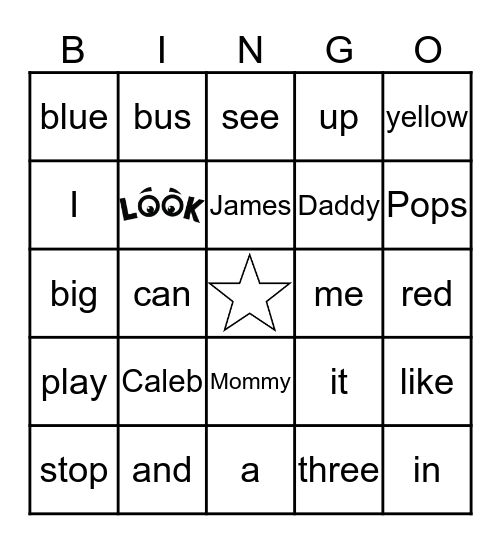 Meme's Bingo Game Bingo Card