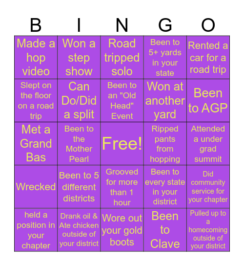 Owt Bruhz Bingo Card