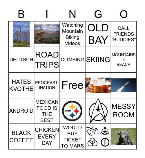 How similar are you to Will? Bingo Card