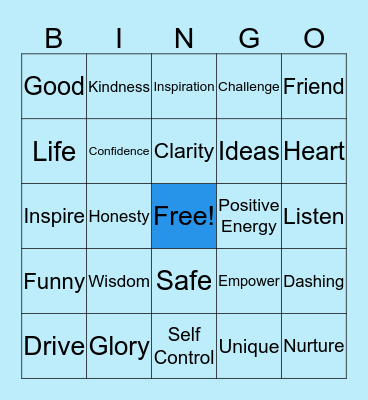 Le Mirage Bingo Card