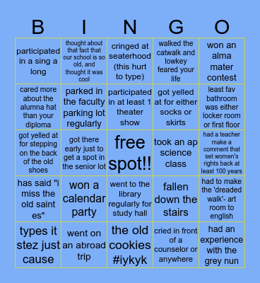 st es Bingo Card