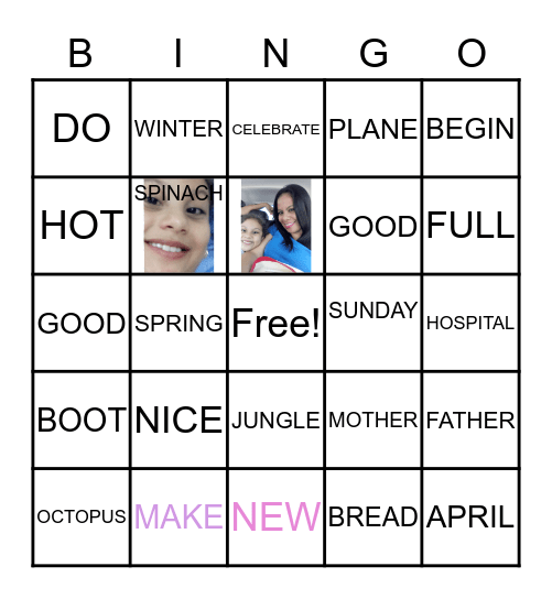 todo por Maria Bingo Card