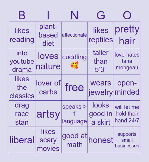 d8 me or else xx Bingo Card