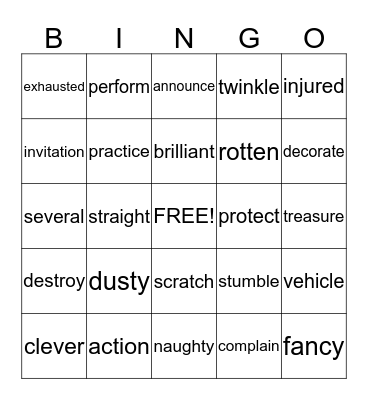 Reading Comprehension Strategies! Bingo Card