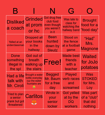 StC Bingooooo Bingo Card