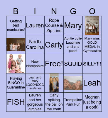 DaleFish Fun! Bingo Card