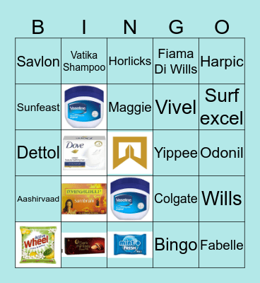 ITC Products Bingo Card