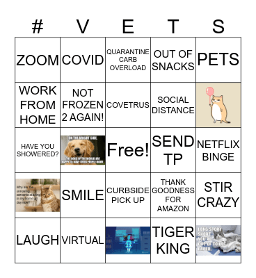 Cvet Bingo 4.2.20 Bingo Card