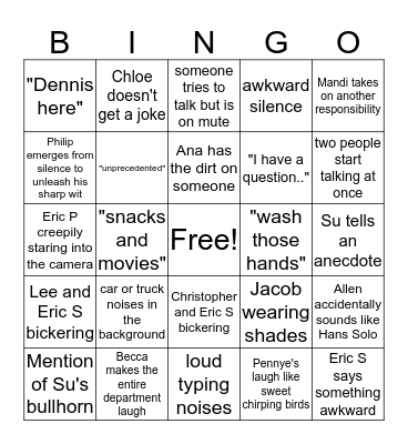 Planner Party for Planners who Plan Planner Parties Bingo Card