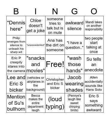 Planner Party for Planners who Plan Planner Parties Bingo Card