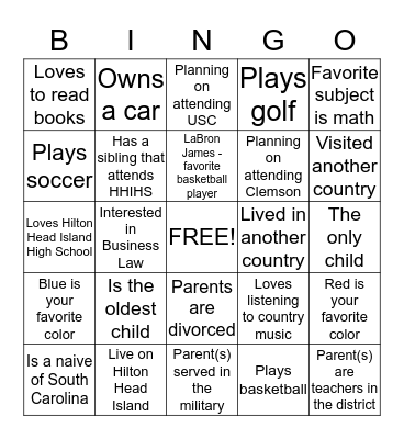 Business Law Bingo Card